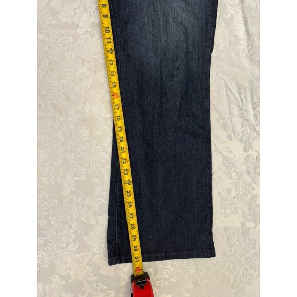 NYDJ Barbara Bootcut Blue Jeans Burbank Wash 22W Stretch Slimming - Picture 9 of 10